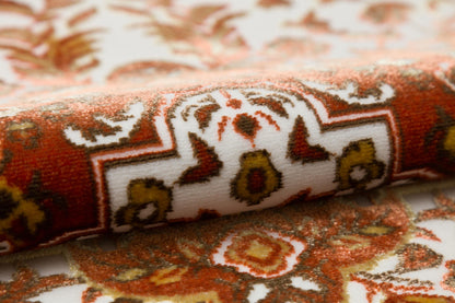 Floral Turkish Prayer Rug: Elegant Mihrab Design - Made in Türkiye
