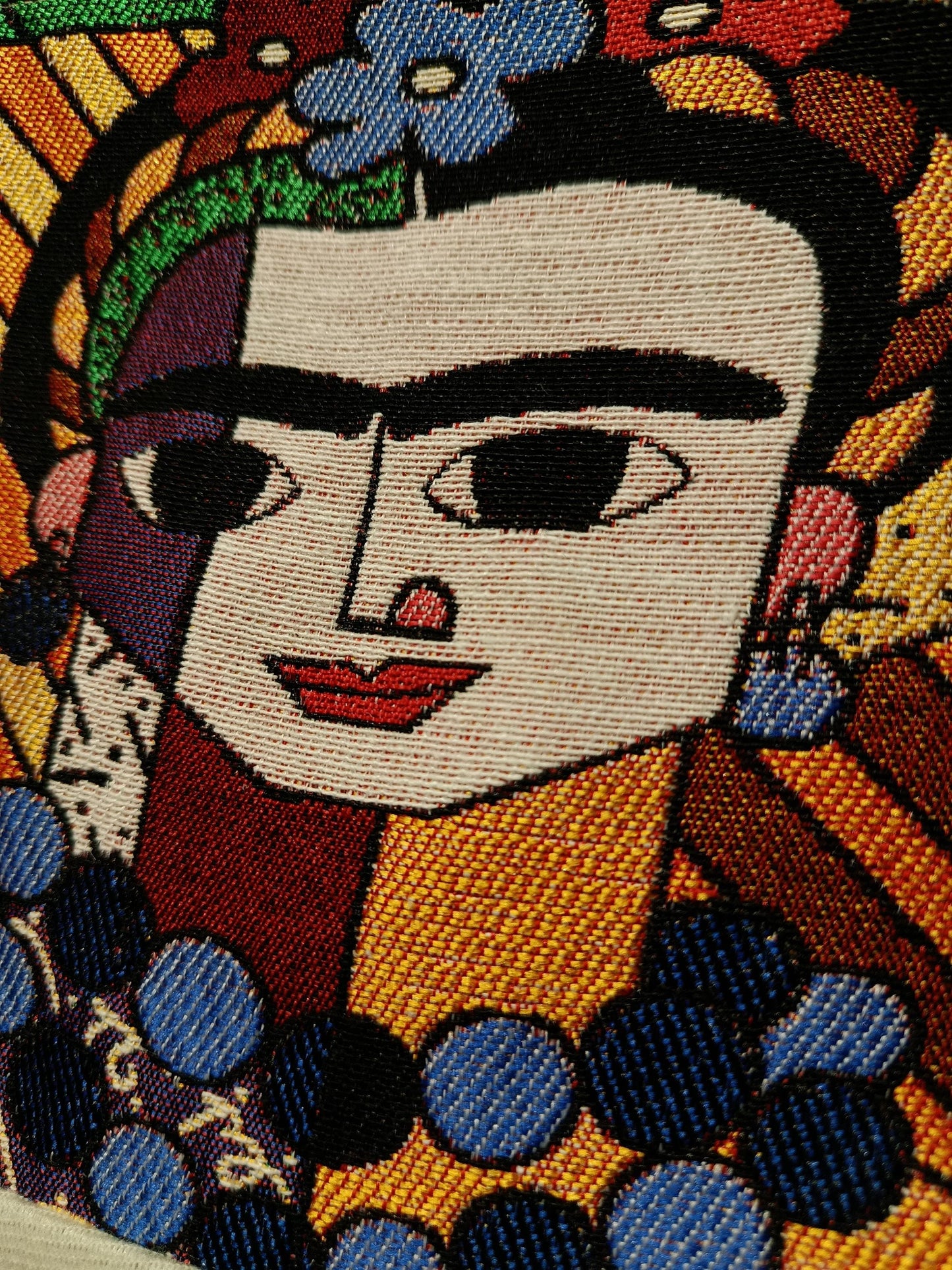 Frida Kahlo Tapestry Crossbody Bag – Handmade Art Shoulder Purse