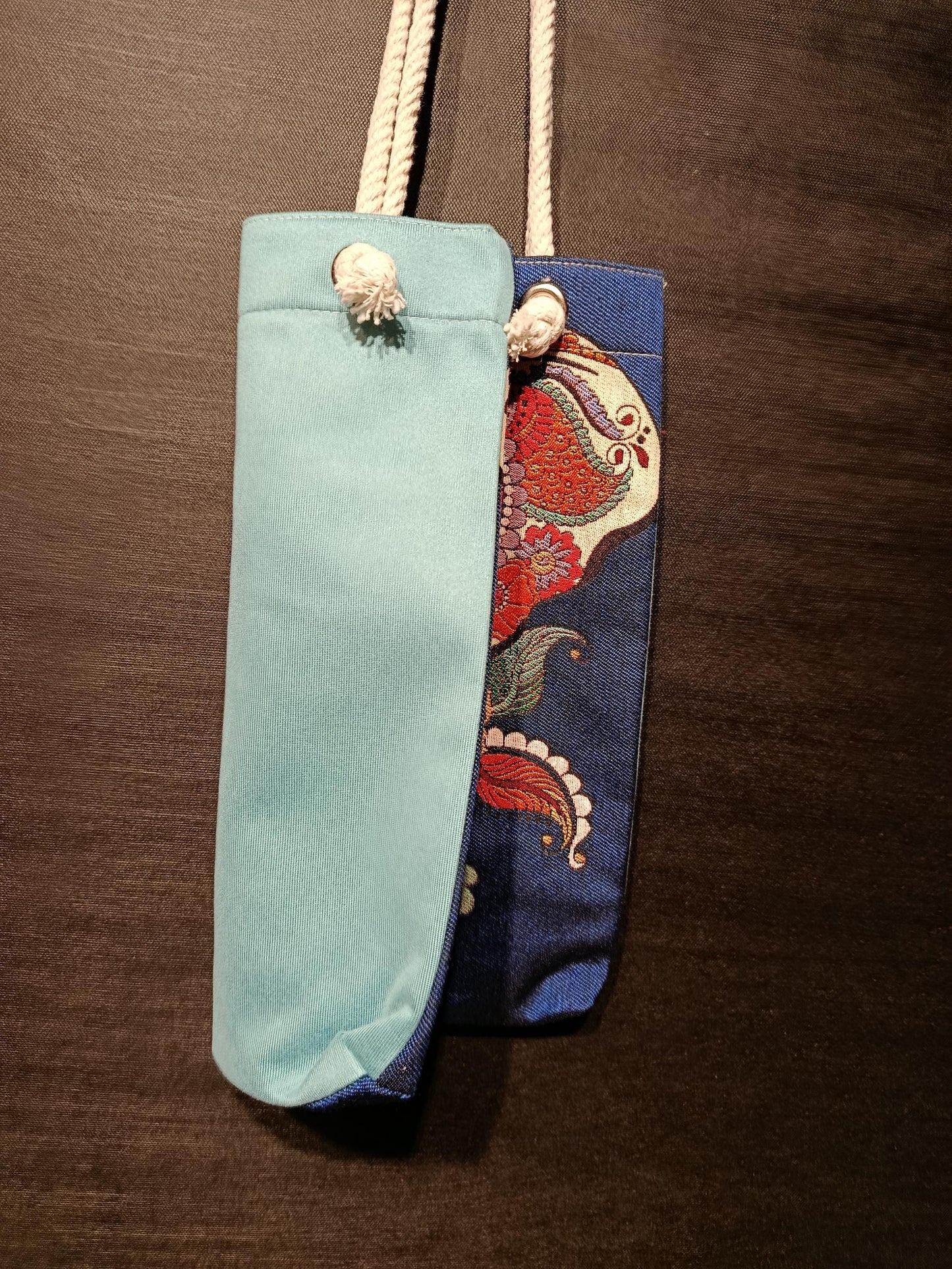Handmade Elephant Design Shoulder Bag: Organic Cotton Blend