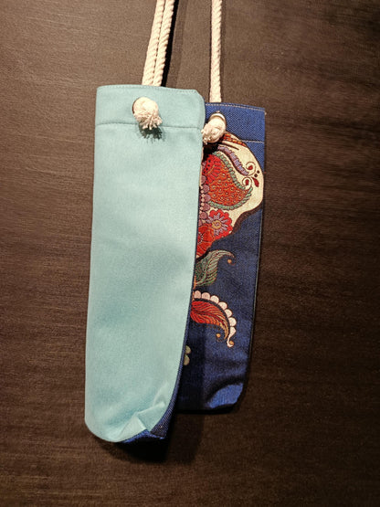 Handmade Elephant Design Shoulder Bag: Organic Cotton Blend