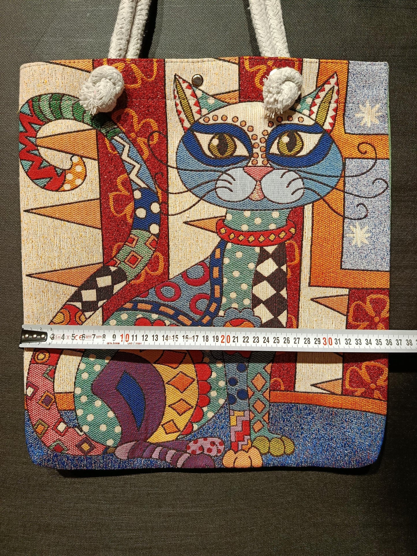 Cats of Istanbul Tote Bag: Colorful Shoulder Bag