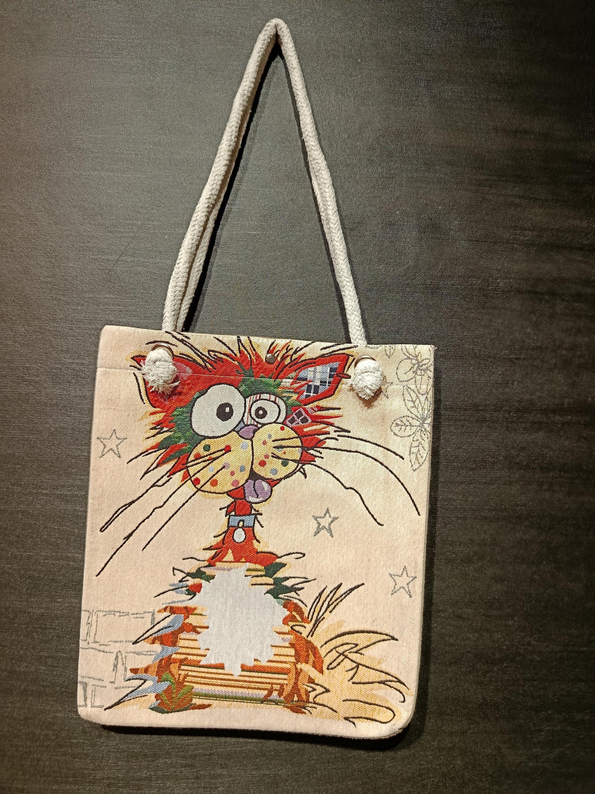 Cats in Istanbul Tote Bag: Organic Cotton Blend Shoulder Bag