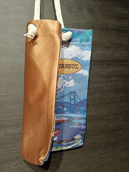 Istanbul Shoulder Bag: Organic Cotton Blend Tote