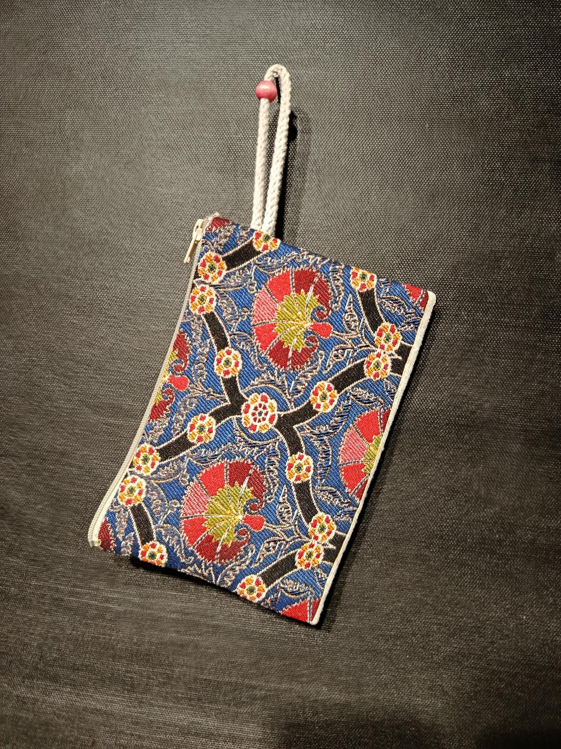 Handmade Floral Purse: Organic Cotton Blend, Daily Use Bag (15cmx20cm)
