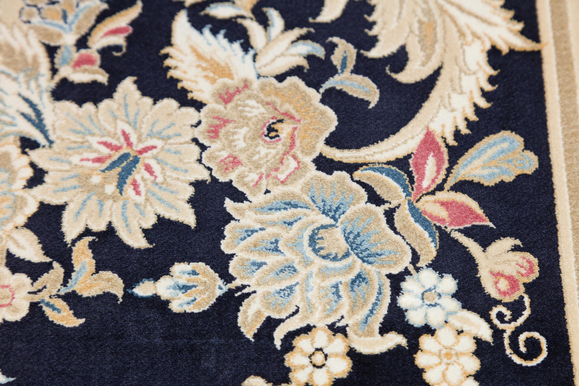10x13 ft, Fine Blue Classic Oreintal Silk Rug: Bamboo Medallion viscose carpet