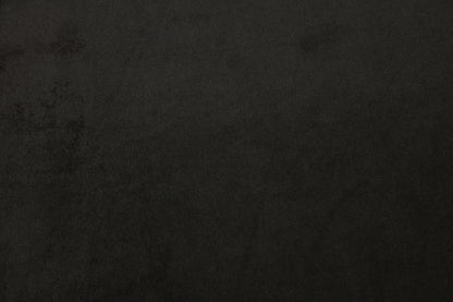 Octagon Faux Leather Rug: 5x7ft Black Modern Laser-Cut Carpet