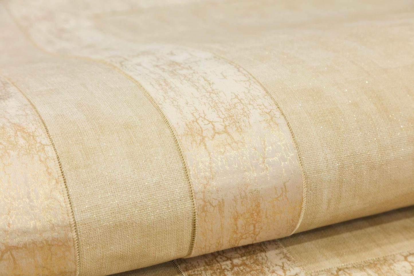 Beige Faux Leather Rug 5x7ft: Modern Minimalist Turkish Area Rug