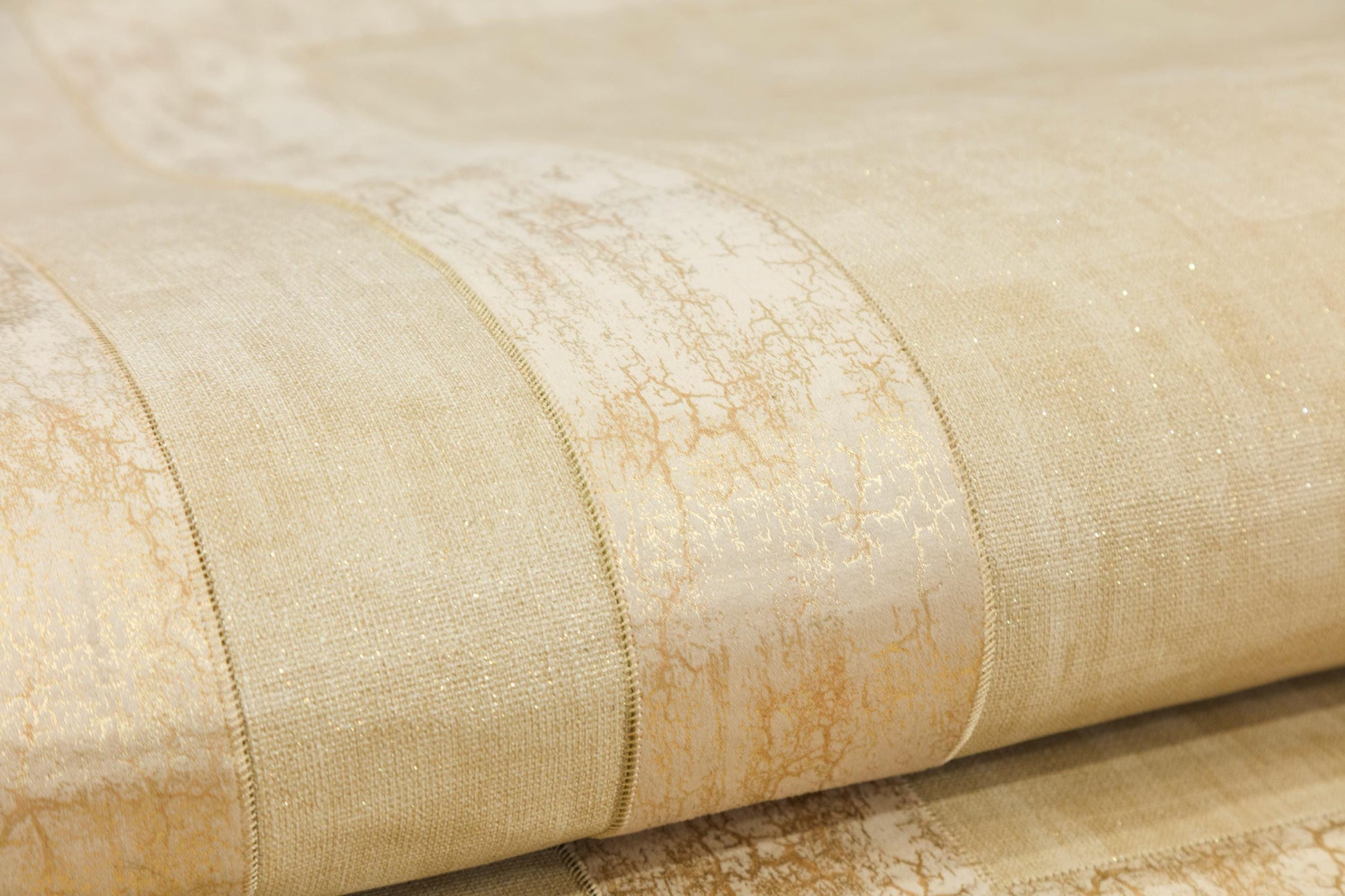Beige Faux Leather Rug 5x7ft: Modern Minimalist Turkish Area Rug