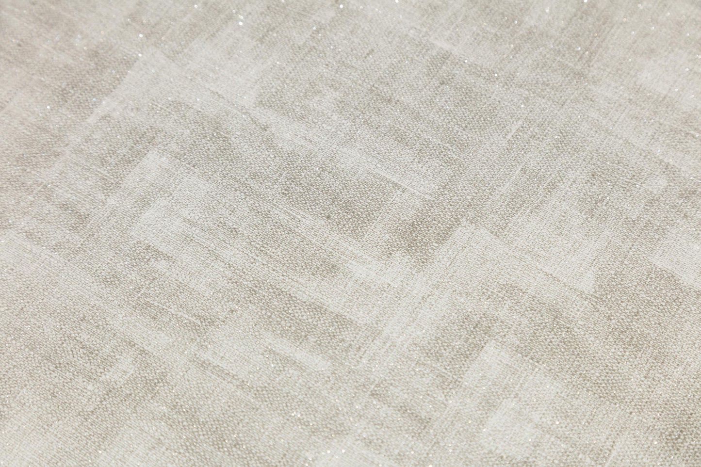 Silver Faux Leather Rug 5x7ft: Modern Minimalist Turkish Area Rug