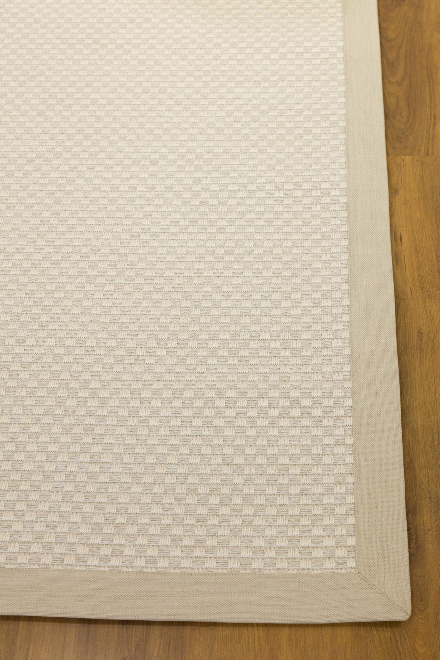 Modern Cream Flatweave Rug: Minimalist Living Room Area Rug 5x7