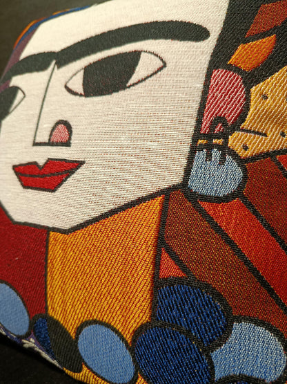 Frida Kahlo Tapestry Pillow Cover: Abstract Feminist Art Decor