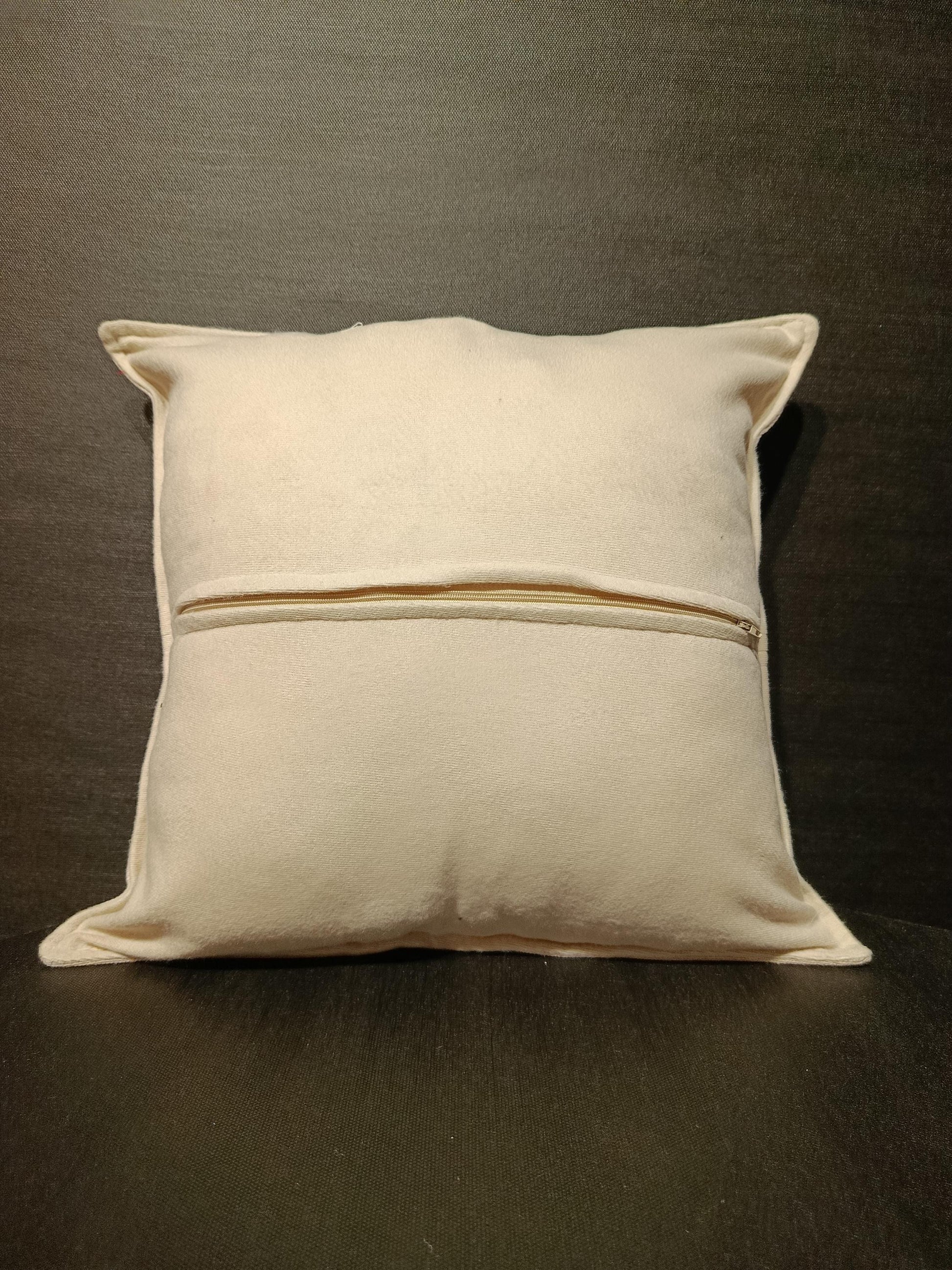 Whirling Dervish Calligraphy Cushion Cover: Sufi Islamic Art Tapestry Pillow