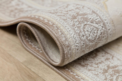 Light Sage Green Turkish Prayer Rug: Soft Islamic Seccade with Floral Design