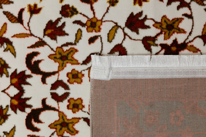 Floral Turkish Prayer Rug: Elegant Mihrab Design - Made in Türkiye