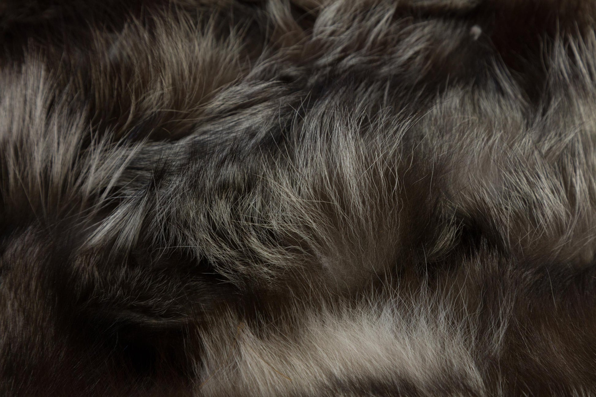 Handmade Natural Hide Rug, Deep Brown Fur, 8'x10' Leather Floor Decor