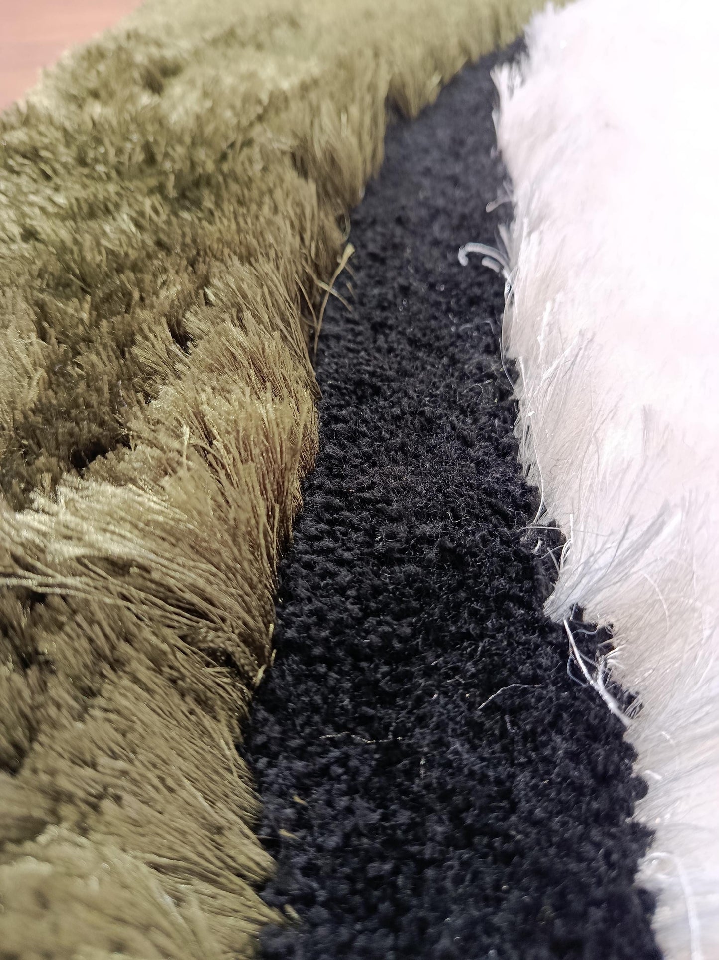 Handmade Tufted Panda Rug: Fluffy Kids Room Decor