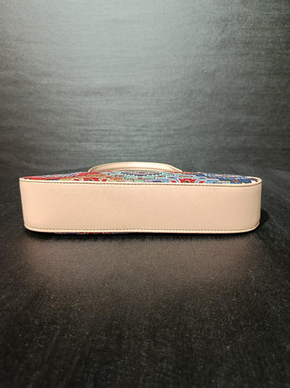 Turkish Kilim Shoulder Bag: Handmade Gobelin Crossbody Purse