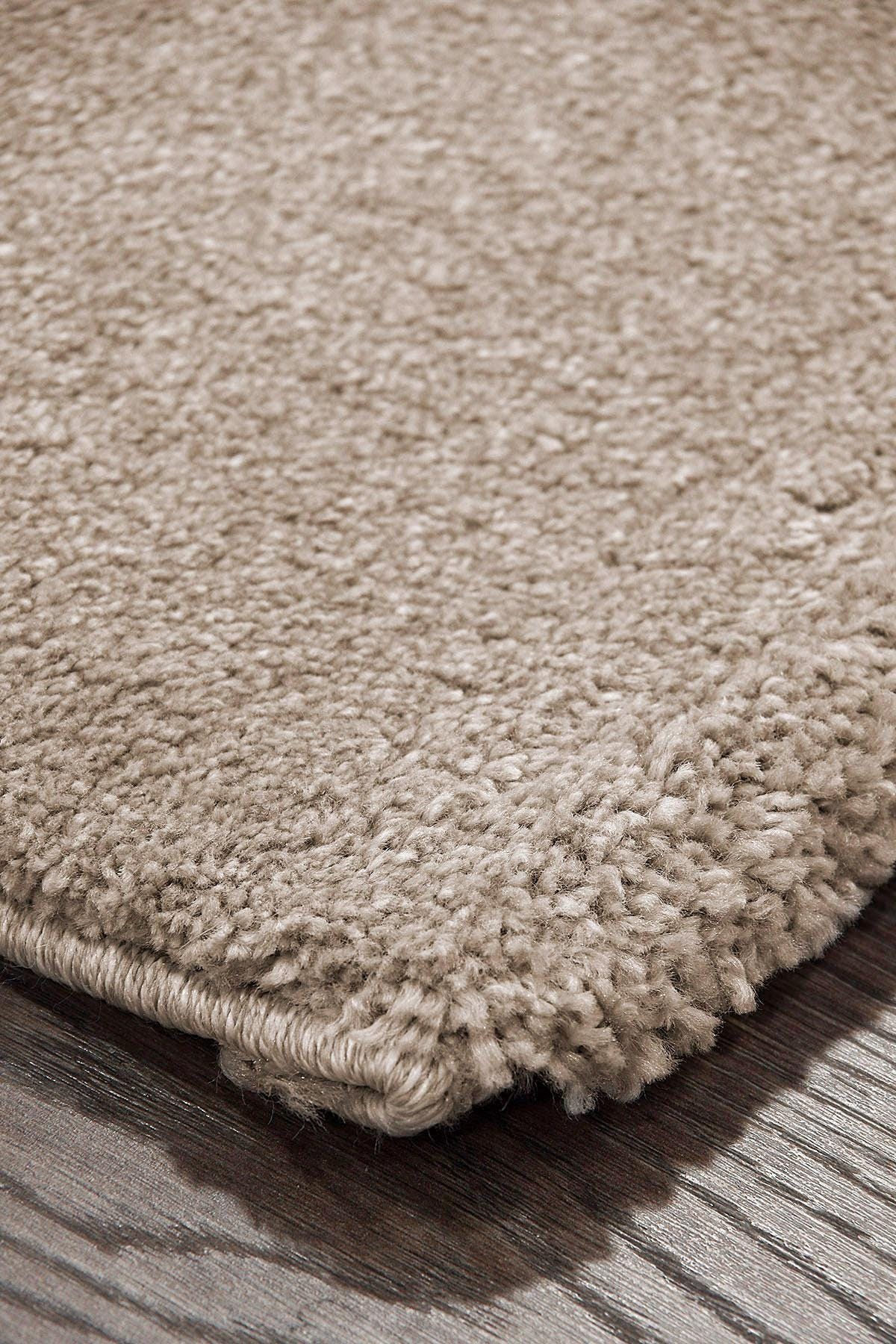 Soft Minimalist Brown Rug: Modern Light Carpet for Contemporary Spaces