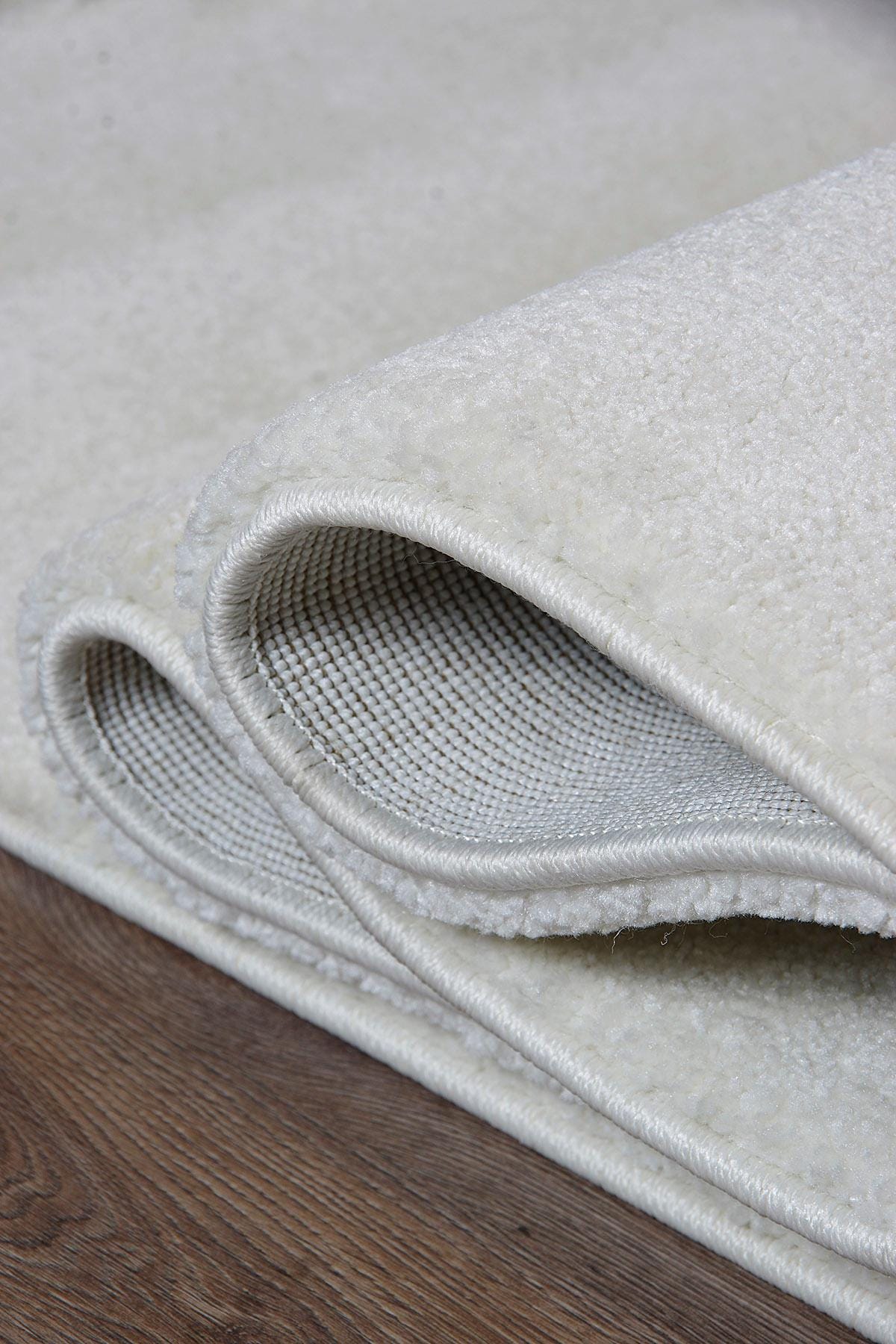 Soft Silver Minimalist Rug: Modern Plain Carpet for Living Spaces, Hallway Runner