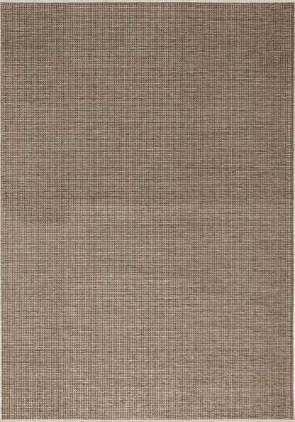 Contemporary Minimalist brown Textured Area Rug – Modern Solid Color Carpet