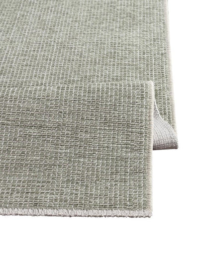 Light Green Textured Area Rug – Modern Minimalist Carpet for Living Room