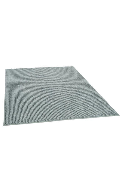Contemporary Mint Green Textured Chenille Area Rug – Soft Bubble Loop Design Carpet