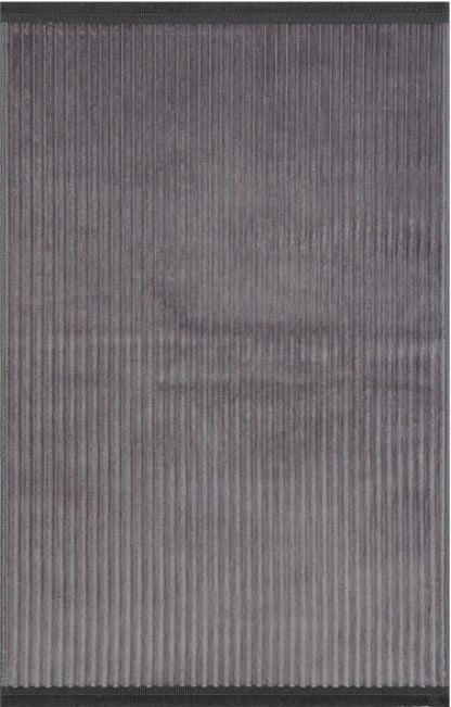 Gray Faux Rabbit Fur Rug: Soft Plush Carpet