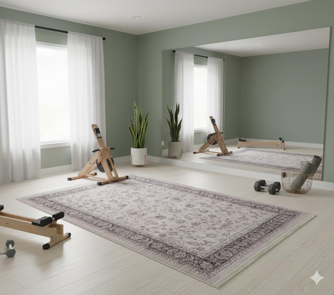 Beige Turkish Rug – Soft Vintage washable Area Carpet