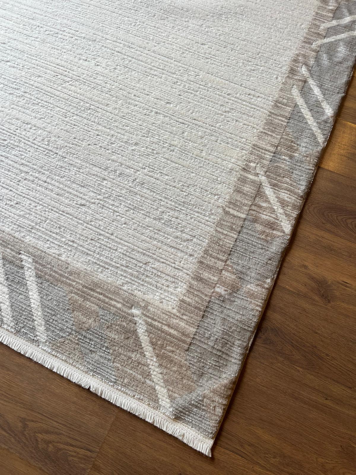 Modern Geometric Area Rug 160x230cm, Fine Contemporary Living Room Carpet