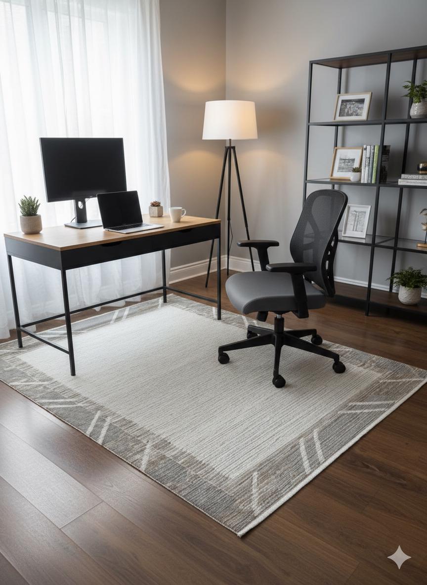 Modern Geometric Area Rug 160x230cm, Fine Contemporary Living Room Carpet