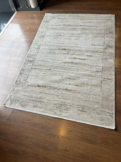Modern Geometric Area Rug 160x230cm, Fine Contemporary Living Room Carpet