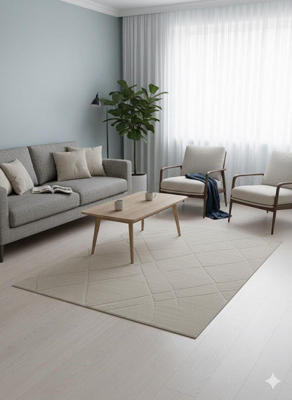 Plain Gray Area Rug: Minimalist Grey Carpet for Contemporary Living Spaces