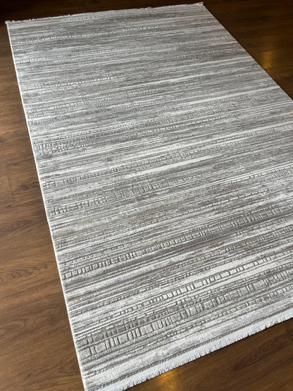 Modern Geometric Area Rug 160x230cm, Fine Contemporary Living Room Carpet
