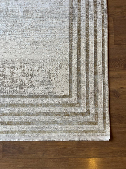 Modern Geometric Area Rug 160x230cm, Fine Contemporary Living Room Carpet