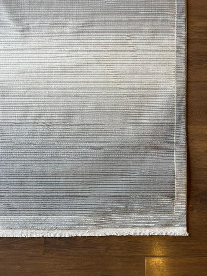 Modern Contemporary Area Rug, Grey Geometric 160x230cm Fine Quality Carpet for Living Room