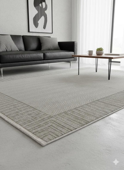 Modern Geometric Area Rug 160x230cm, Fine Contemporary Living Room Carpet