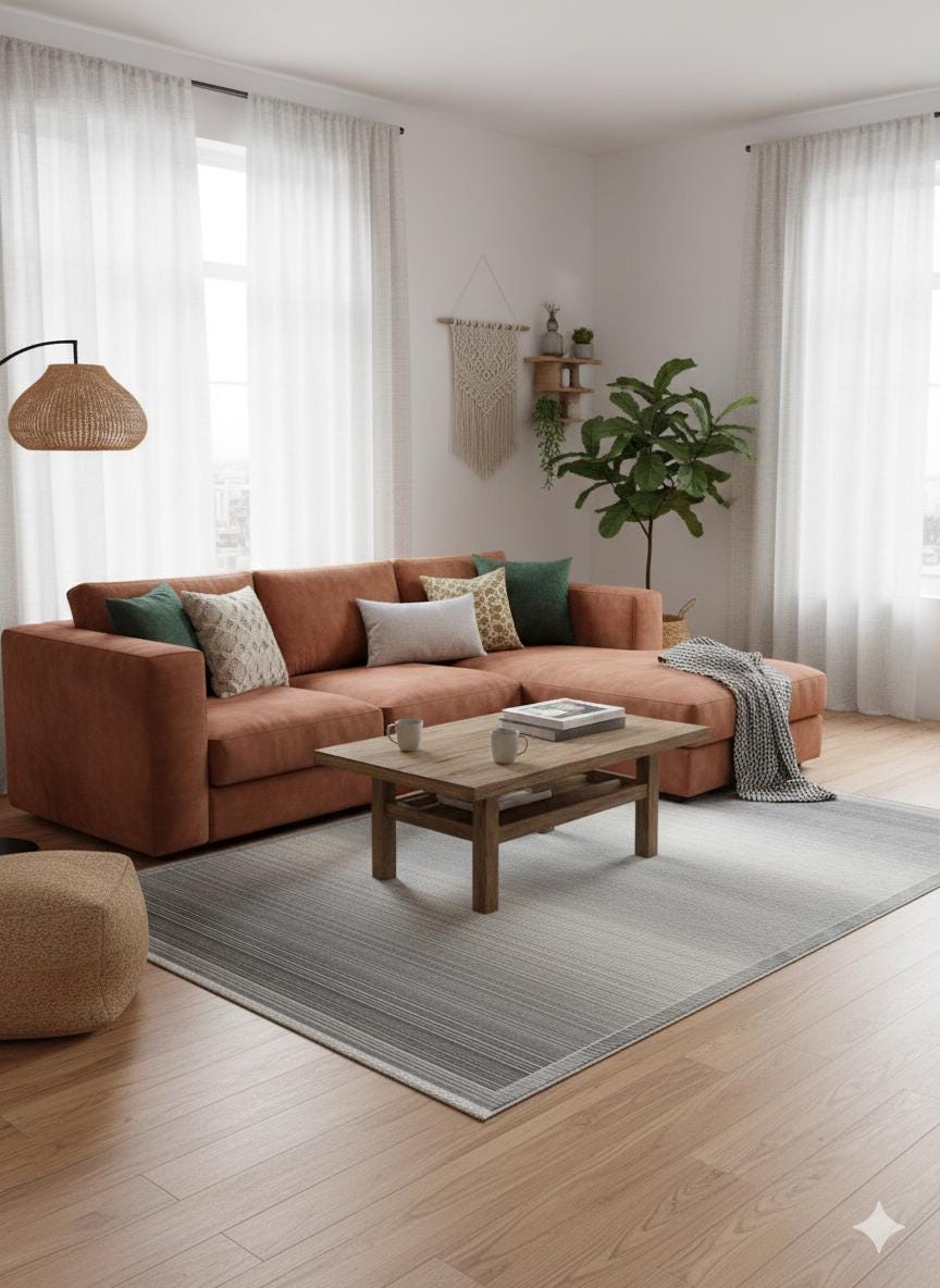 Modern Contemporary Area Rug, Grey Geometric 160x230cm Fine Quality Carpet for Living Room