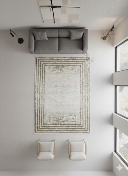 Modern Geometric Area Rug 160x230cm, Fine Contemporary Living Room Carpet