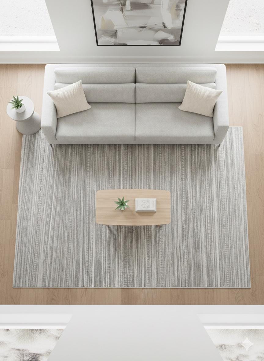Modern Geometric Area Rug 160x230cm, Fine Contemporary Living Room Carpet