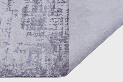 Modern Contemporary Area Rug, Grey Abstract 160x230cm Fine Quality Carpet for Living Room