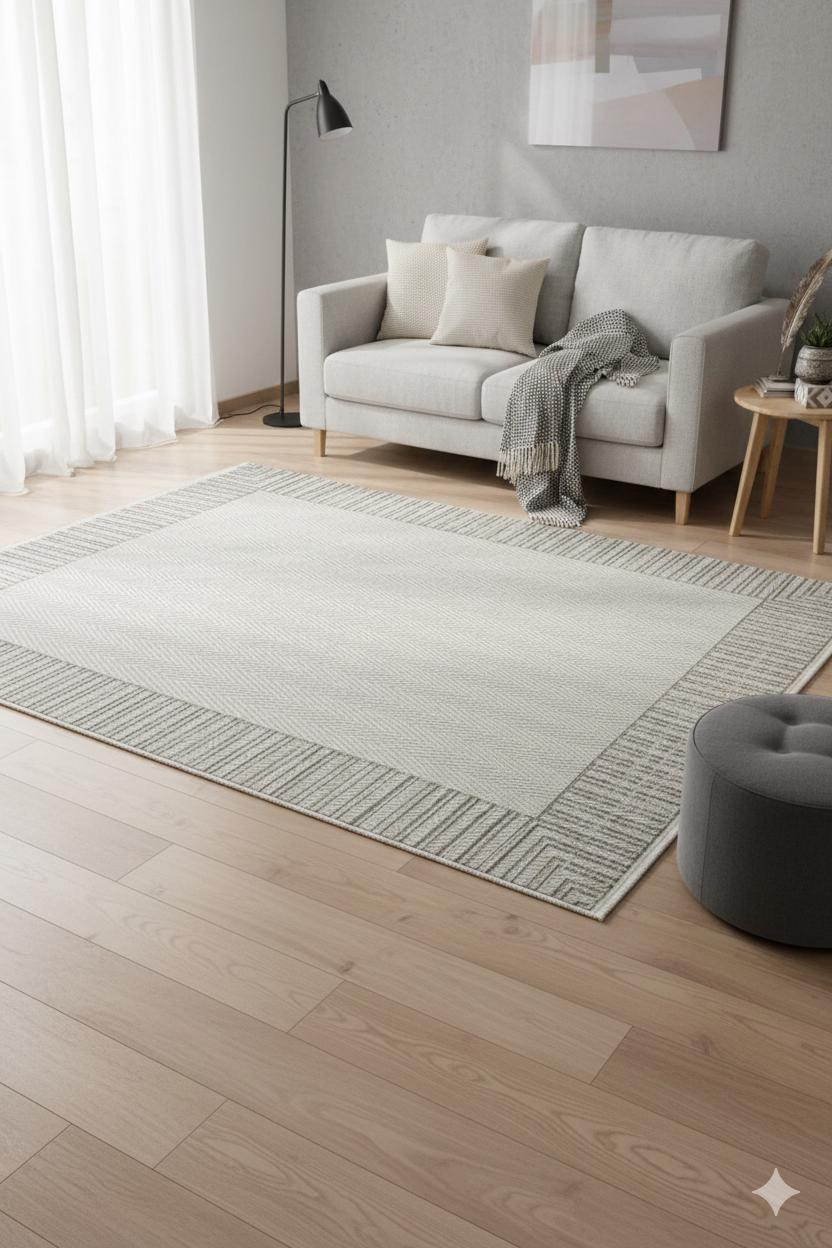 Modern Geometric Area Rug 160x230cm, Fine Contemporary Living Room Carpet