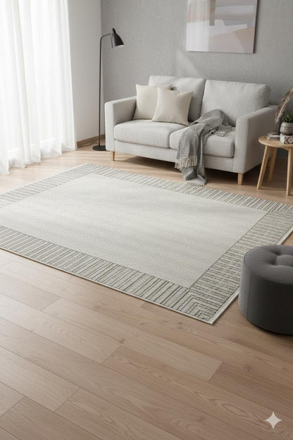 Modern Geometric Area Rug 160x230cm, Fine Contemporary Living Room Carpet