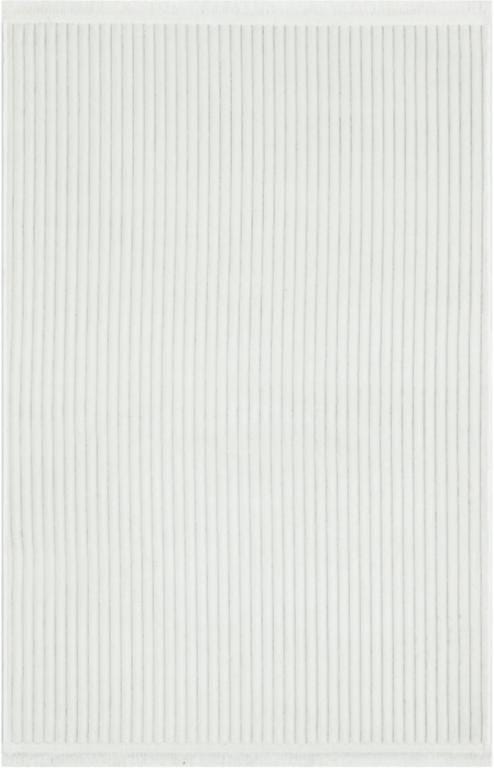 Luxurious White Faux Fur Area Rug: Soft, Washable, Non-Slip Fluffy Carpet