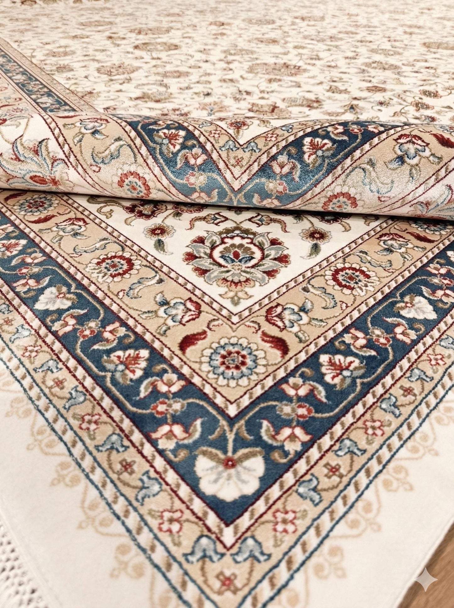10x16 ft Turkish Bamboo Silk Rug, Distressed Anatolian Design, Hand-Finished Silk Fringes