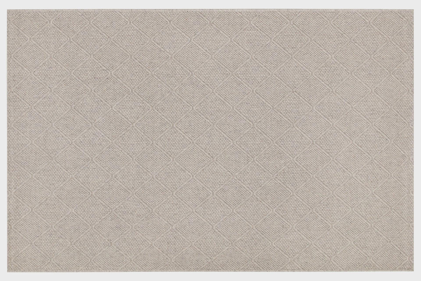 Modern Gray textured wool Rug: Flatweave Indoor carpet