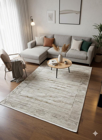 Modern Geometric Area Rug 160x230cm, Fine Contemporary Living Room Carpet