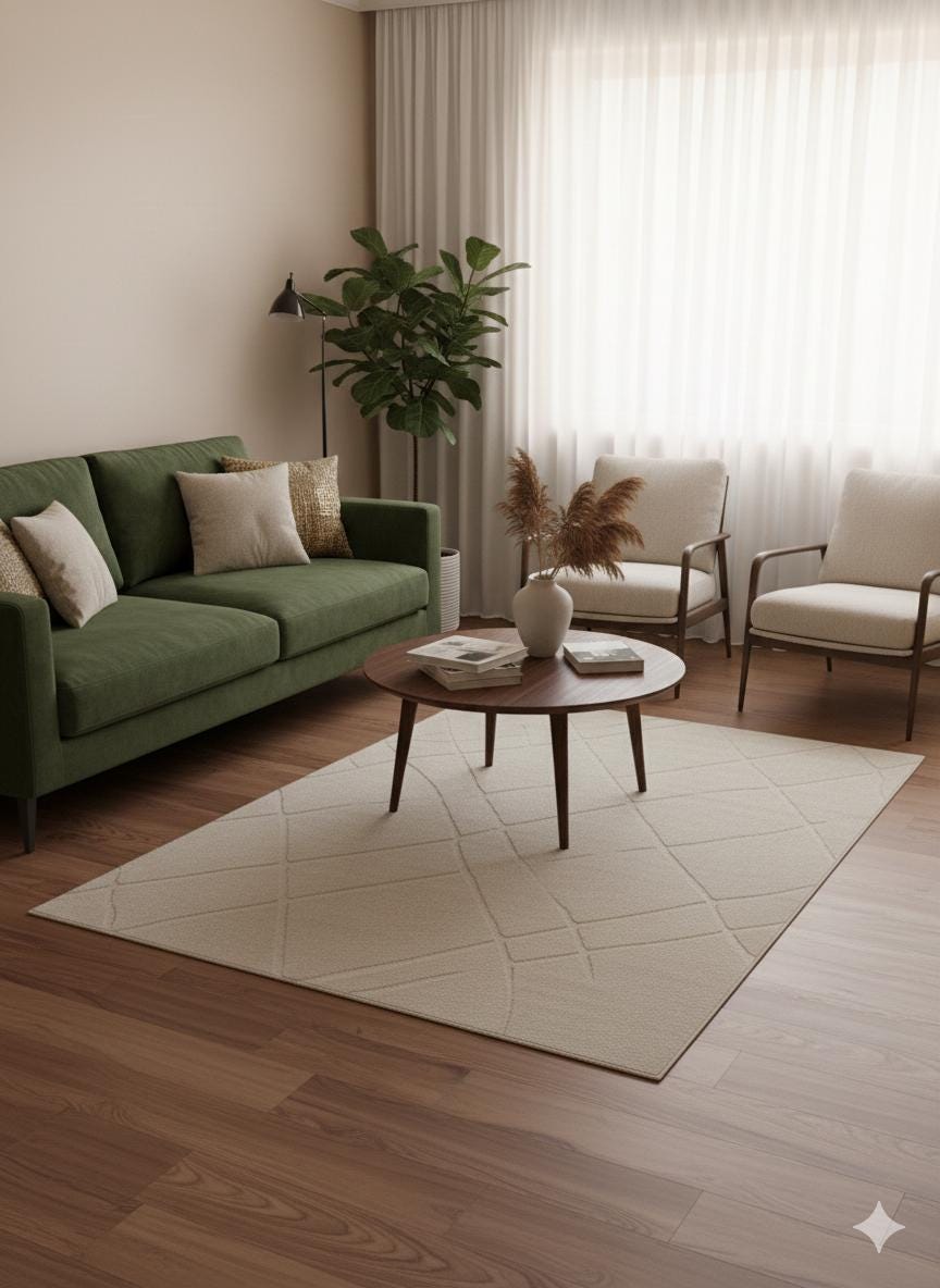 Plain Gray Area Rug: Minimalist Grey Carpet for Contemporary Living Spaces