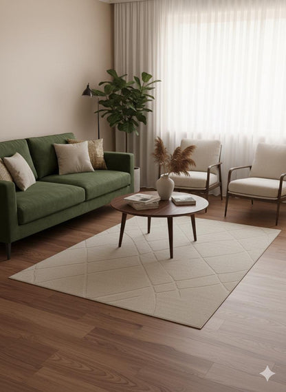 Plain Gray Area Rug: Minimalist Grey Carpet for Contemporary Living Spaces