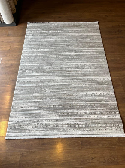 Modern Geometric Area Rug 160x230cm, Fine Contemporary Living Room Carpet