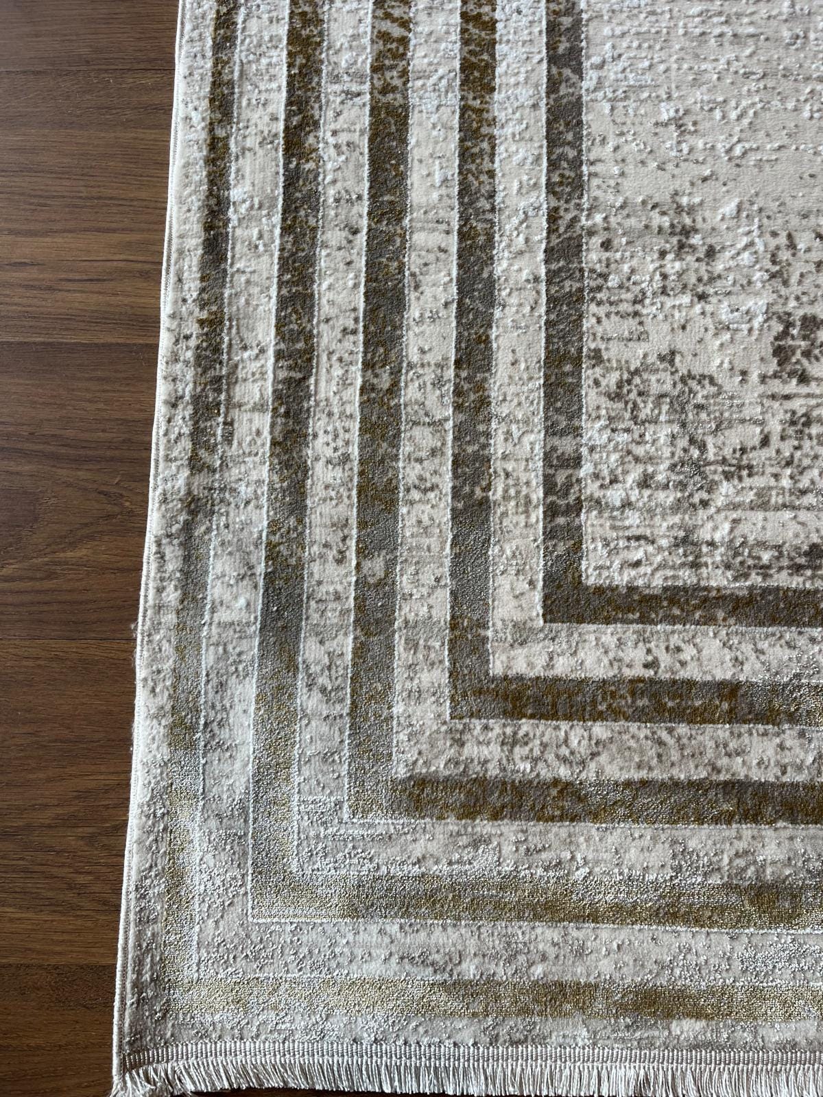 Modern Geometric Area Rug 160x230cm, Fine Contemporary Living Room Carpet